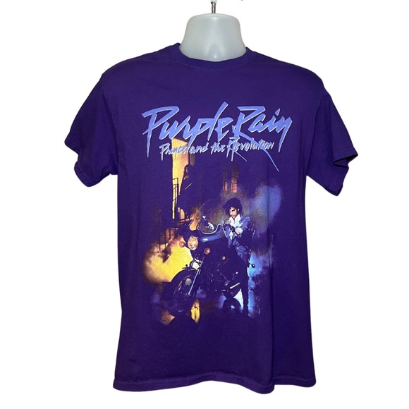 Prince Other - Prince Purple Rain Estate Authentic Graphic Short Sleeve Tee Shirt Size Medium
